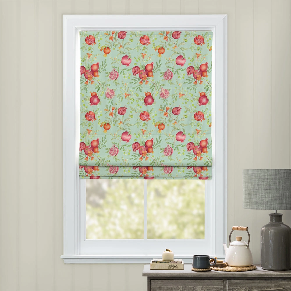 Pomegranate Grove Printed Cotton Fabric Oasis