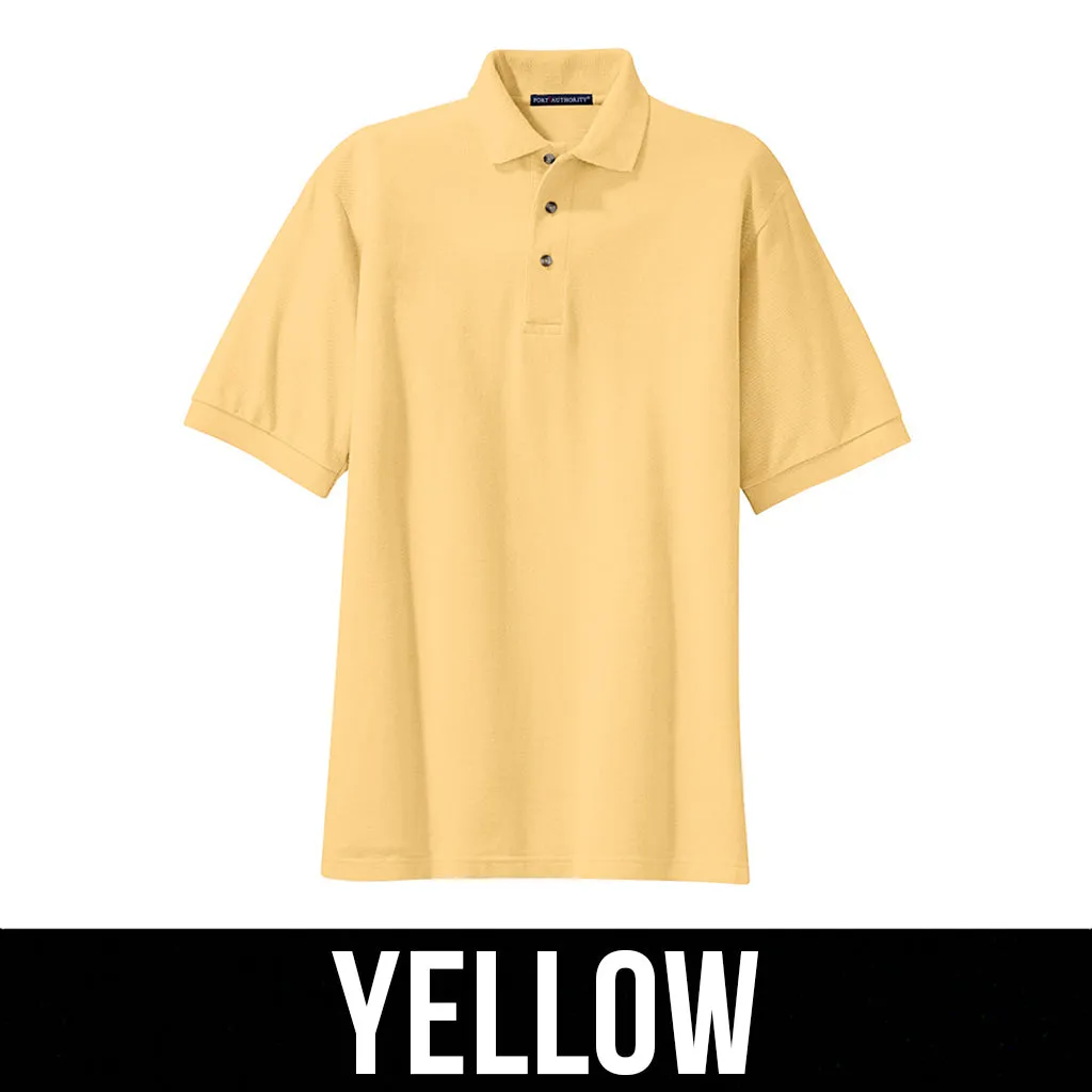 Port Authority Herren-Piqué-Knit-Polo Port Authority