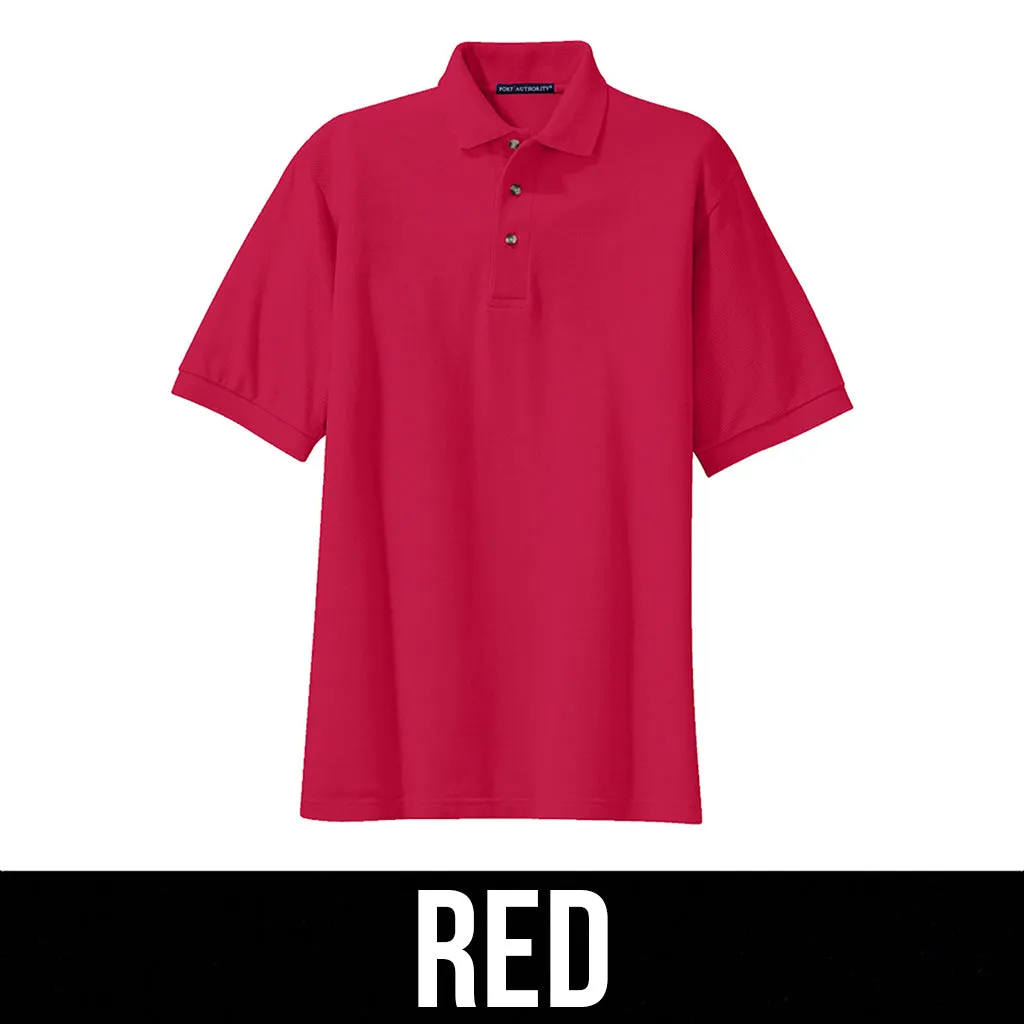 Port Authority Herren-Piqué-Knit-Polo Port Authority