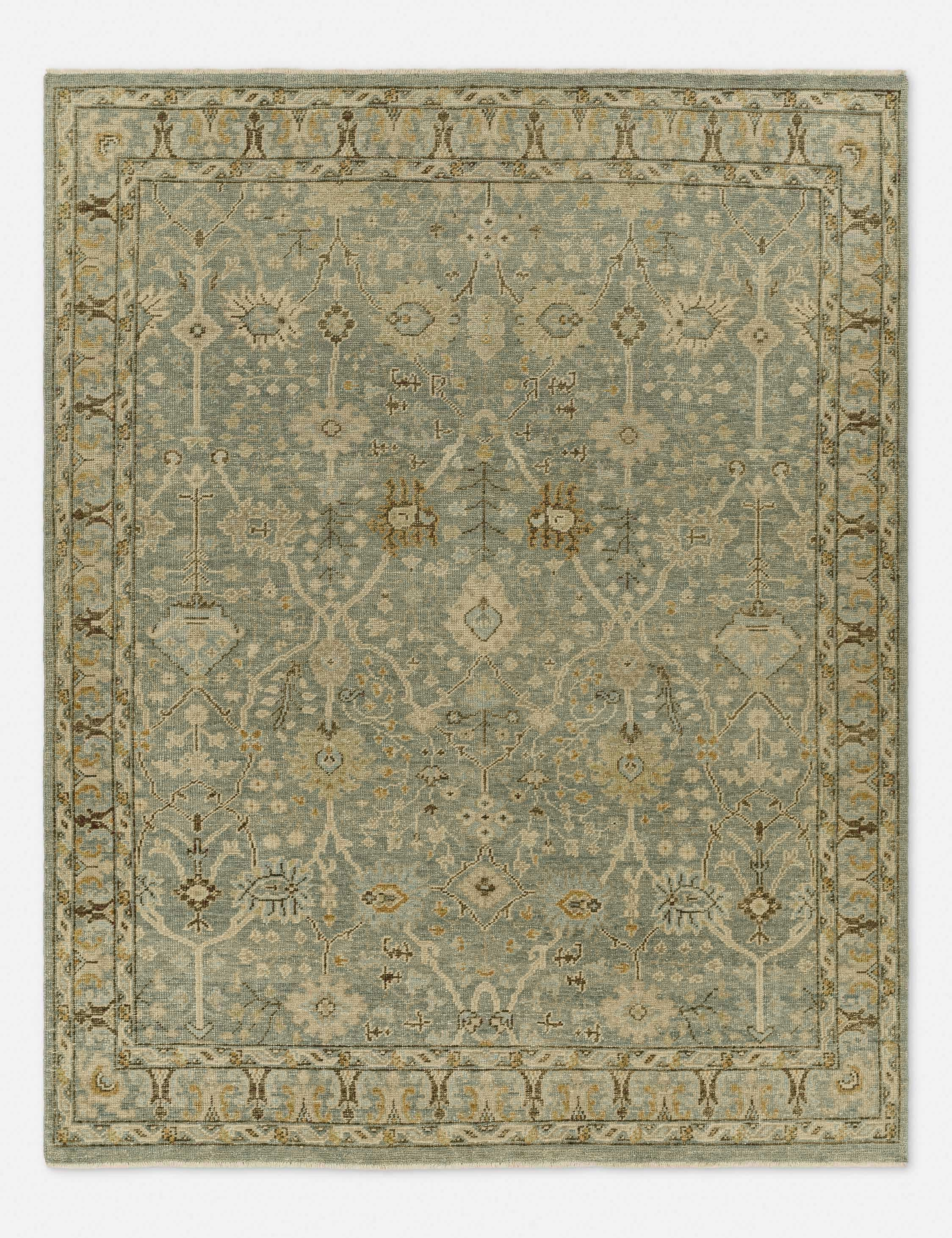 Quintero Hand-Knotted Wool Rug trendy fashion rug