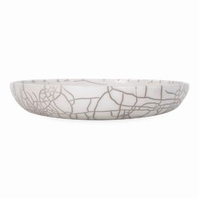 Raku Low Bowl elegant wall decor