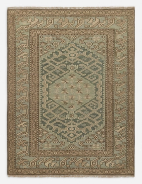 Ramina Hand-Knotted Wool Rug trendy fashion rug