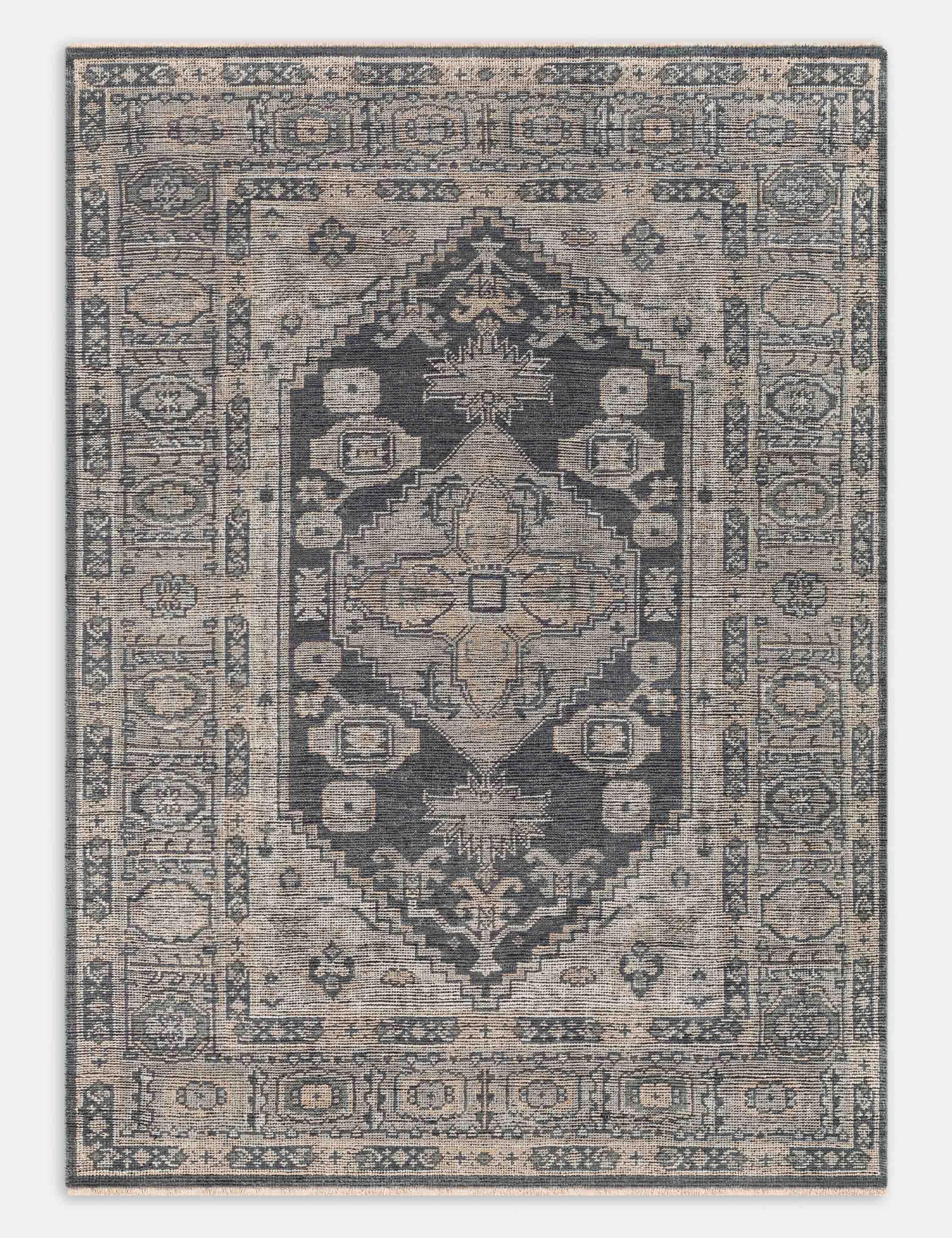 Rasalas Hand-Knotted Wool Rug