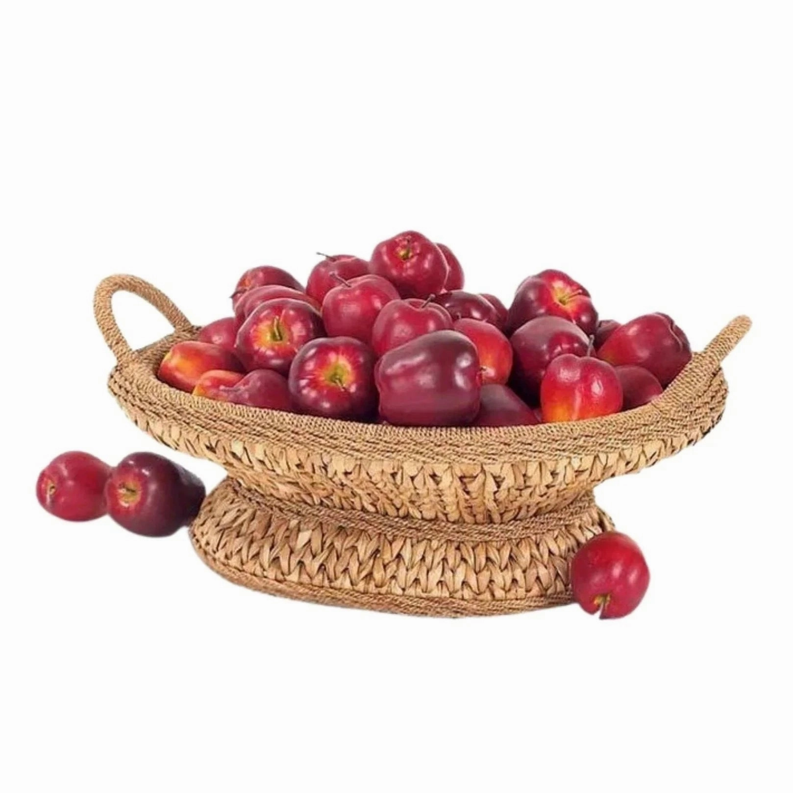 Rattan Cane Wicker Centerpiece Bowl home display ornament