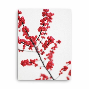 Red Berries - Leinwand canvas mural art