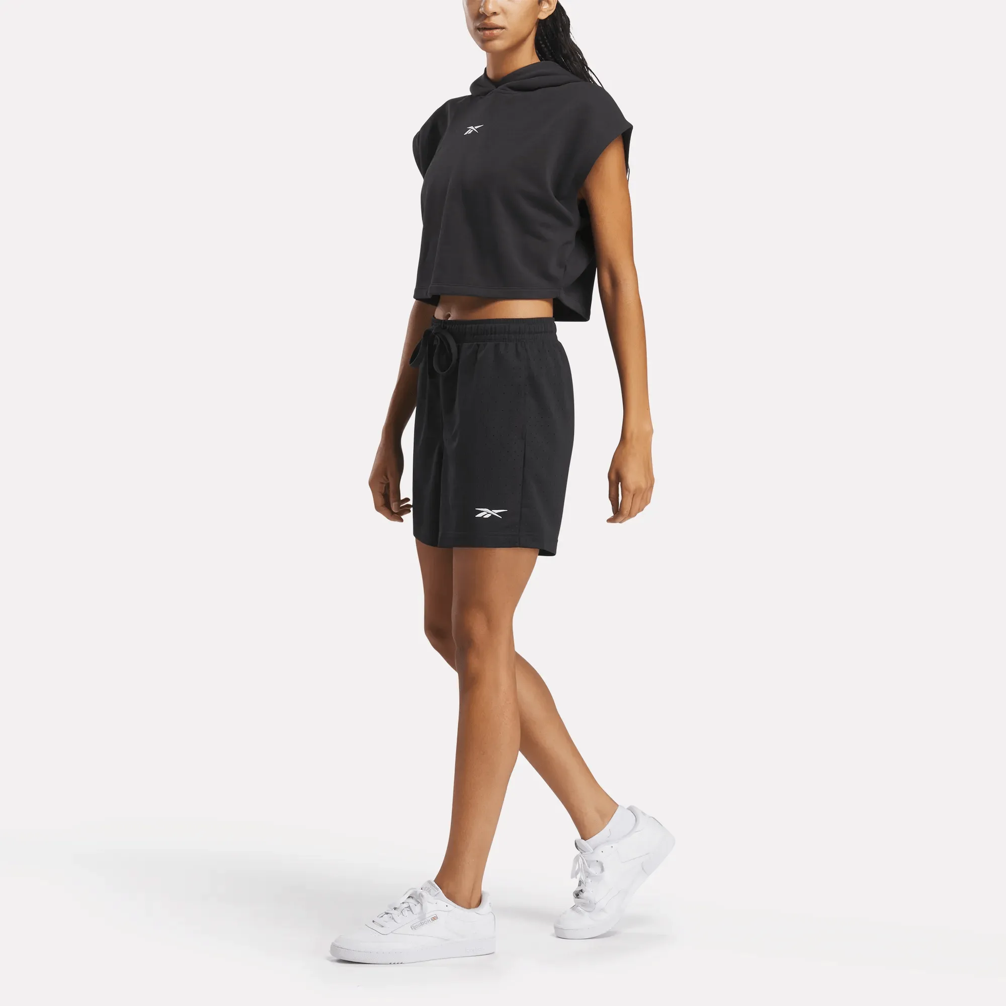 Reebok Schuhe Damen Basketball Off-Court Shorts 5