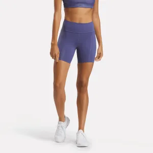 Reebok Schuhe Damen Lux High Rise Biker Shorts 6