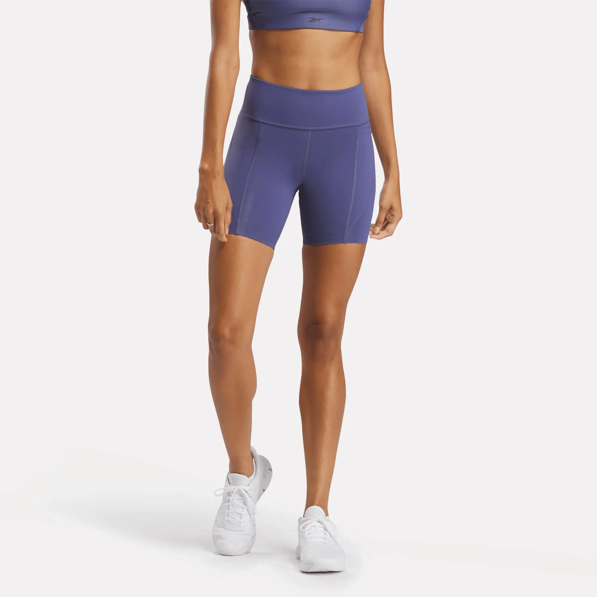 Reebok Schuhe Damen Lux High Rise Biker Shorts 6