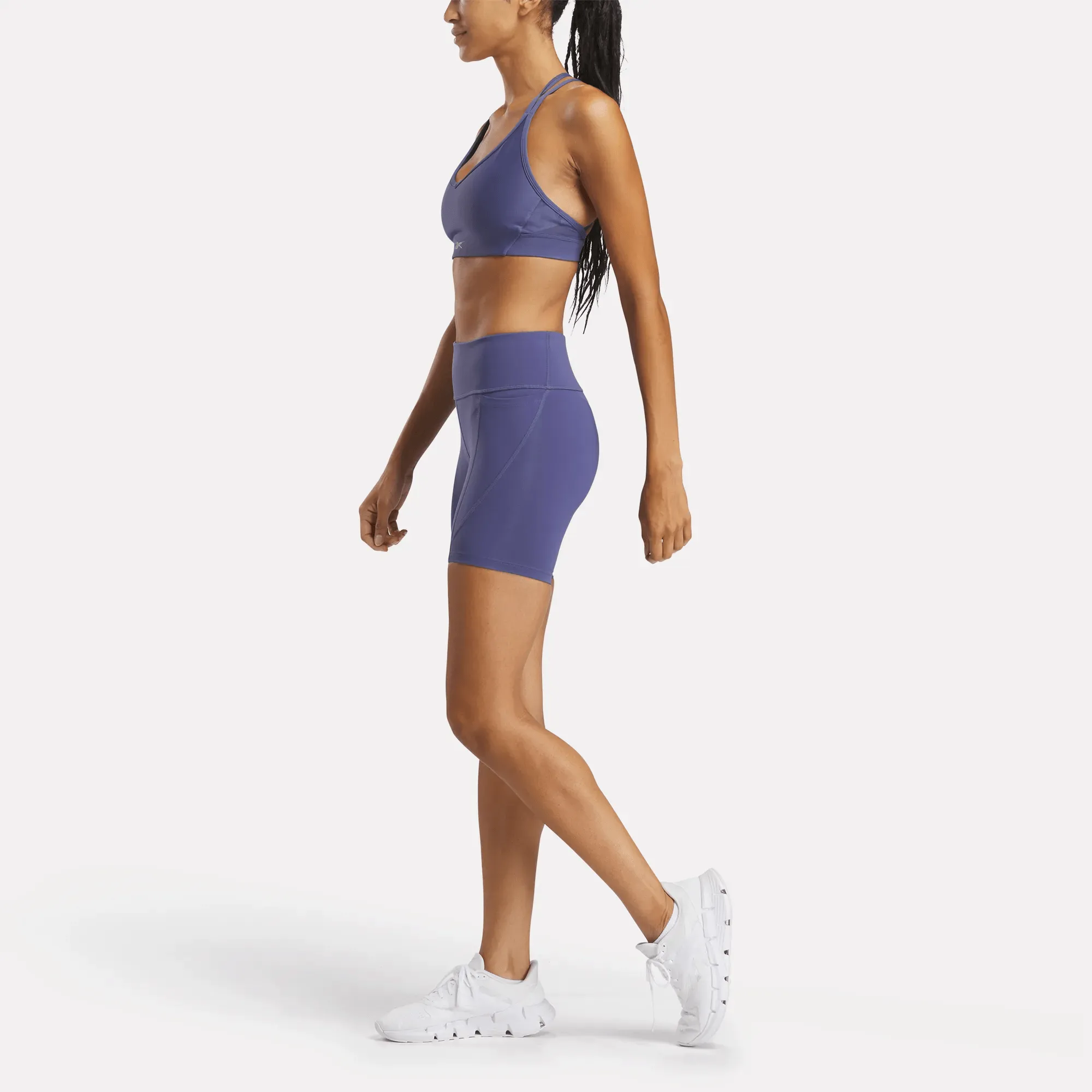 Reebok Schuhe Damen Lux High Rise Biker Shorts 6