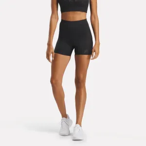 Reebok Schuhe Damen Mesh High-Rise Fahrrad Shorts 5
