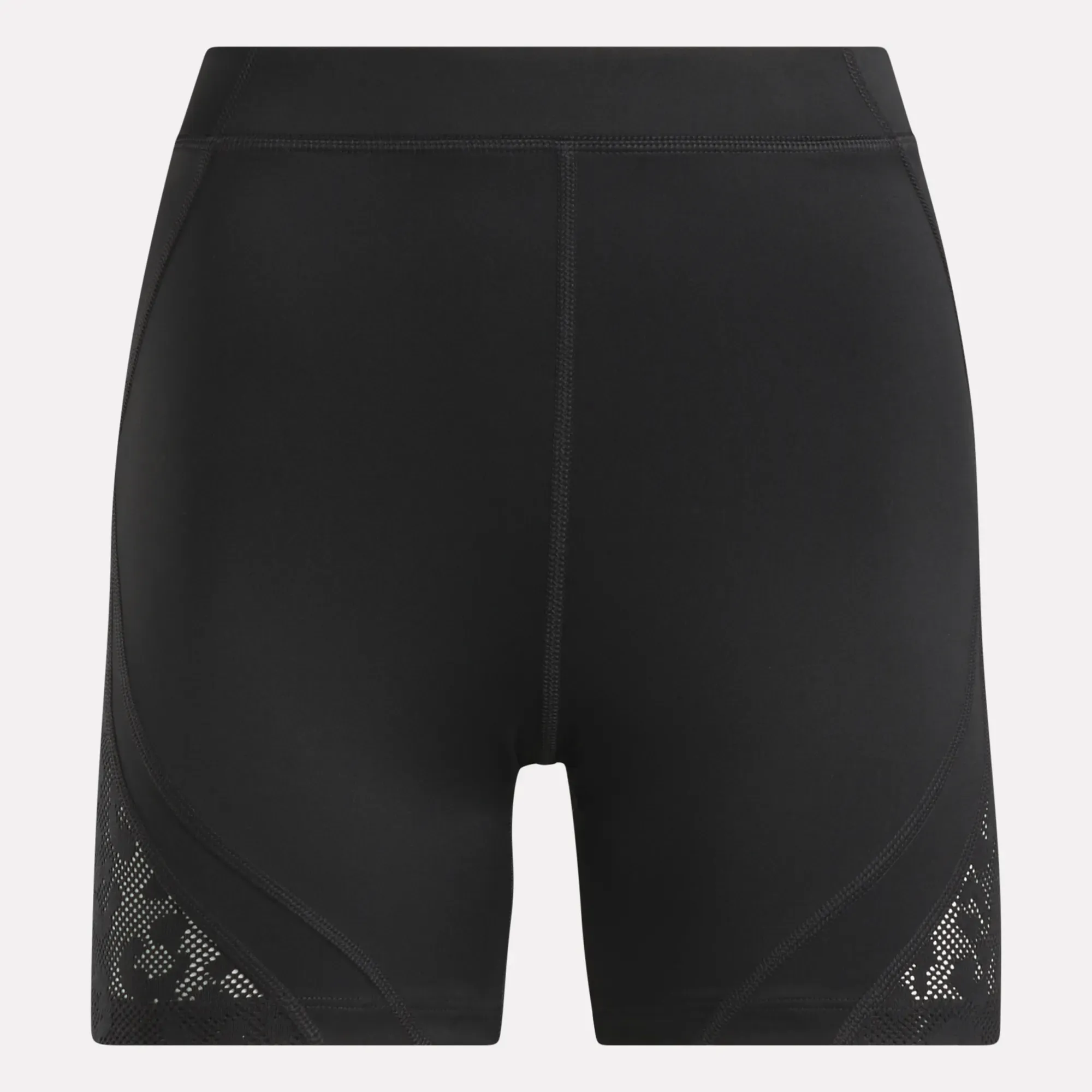 Reebok Schuhe Damen Mesh High-Rise Fahrrad Shorts 5