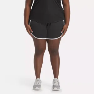Reebok Schuhe Damen Workout Ready High-Rise Shorts (Plus Size)