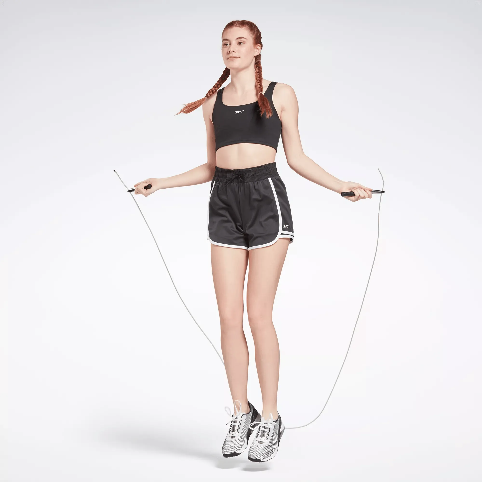 Reebok Schuhe Damen Workout Ready High-Rise Shorts