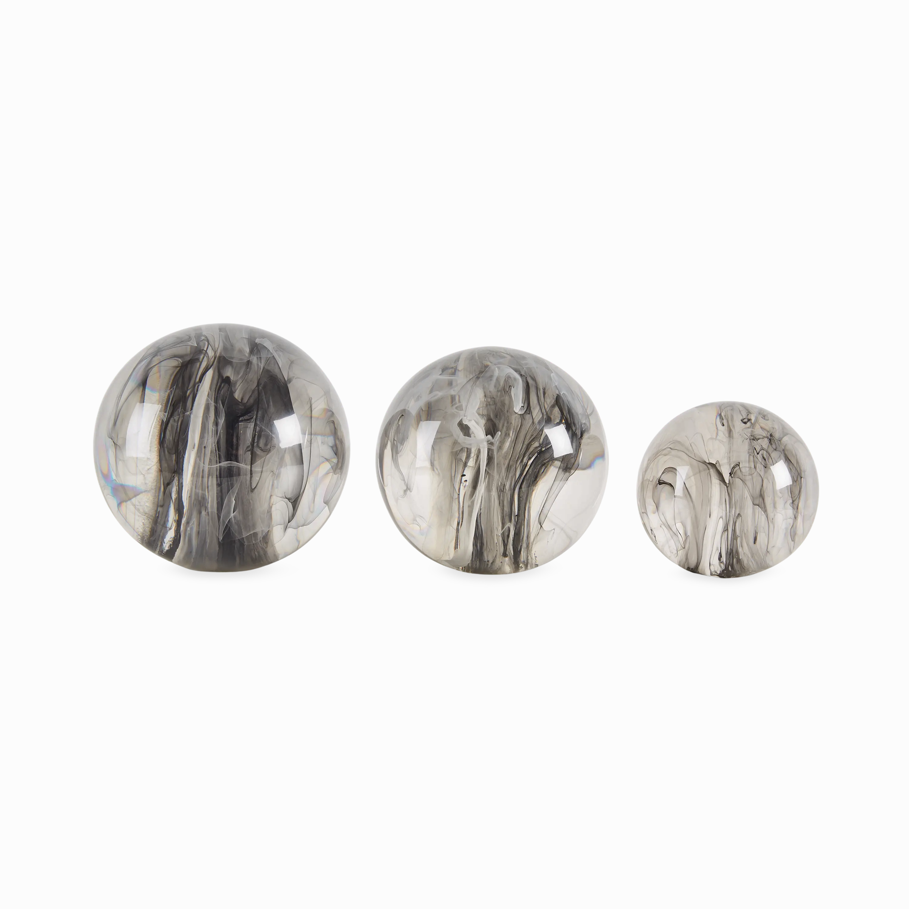 Resin Spheres elegant wall decor