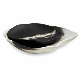Resin Swirl Platters elegant wall decor