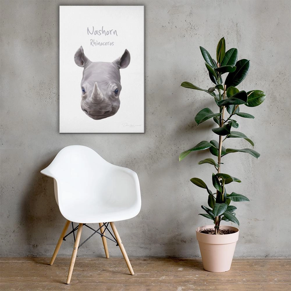 Rhino - canvas