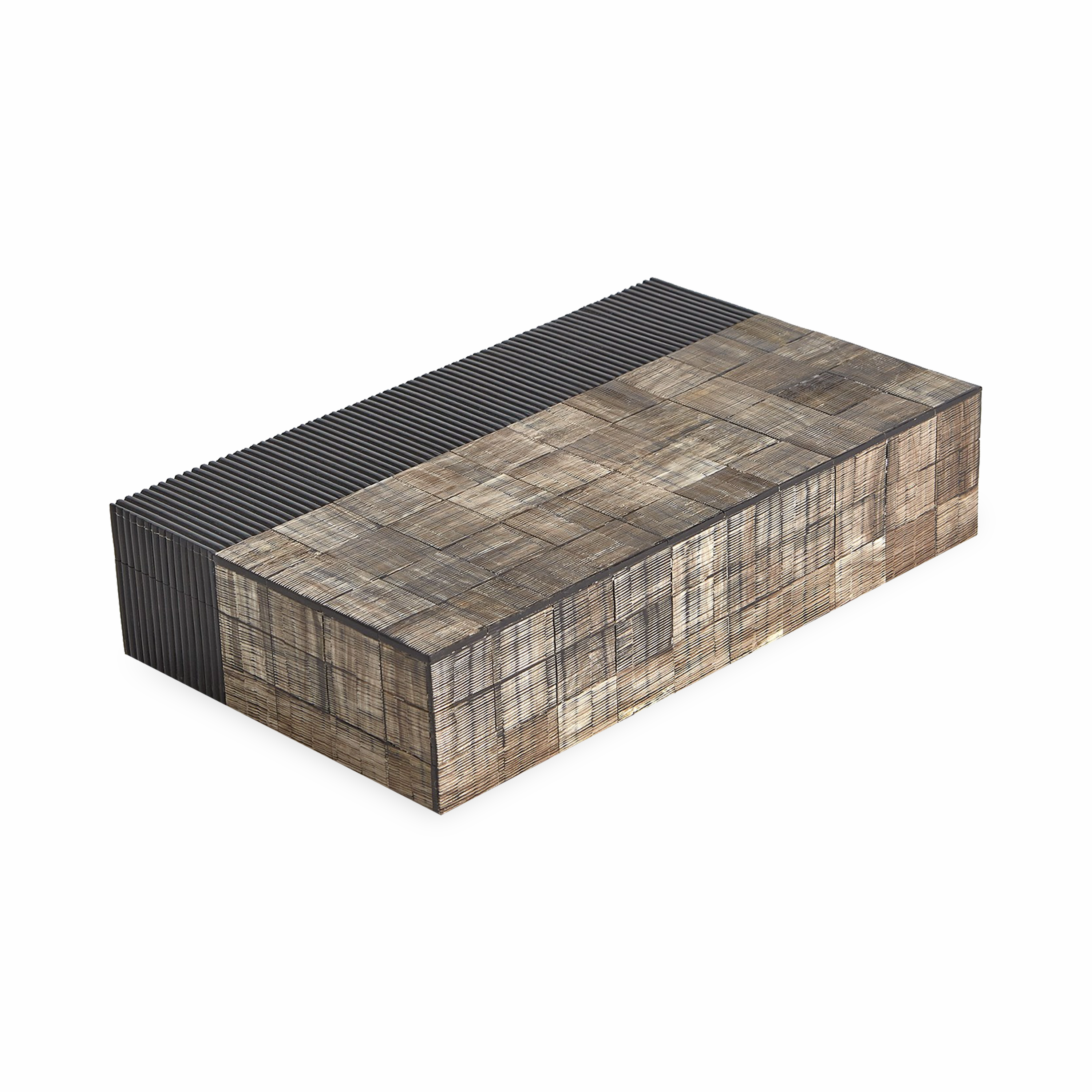 Ribbed Horn Box