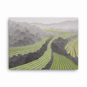 Rice field - canvas canvas mural art