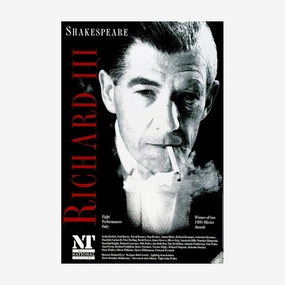 Richard III 1990 Print aesthetic poster wallpaper