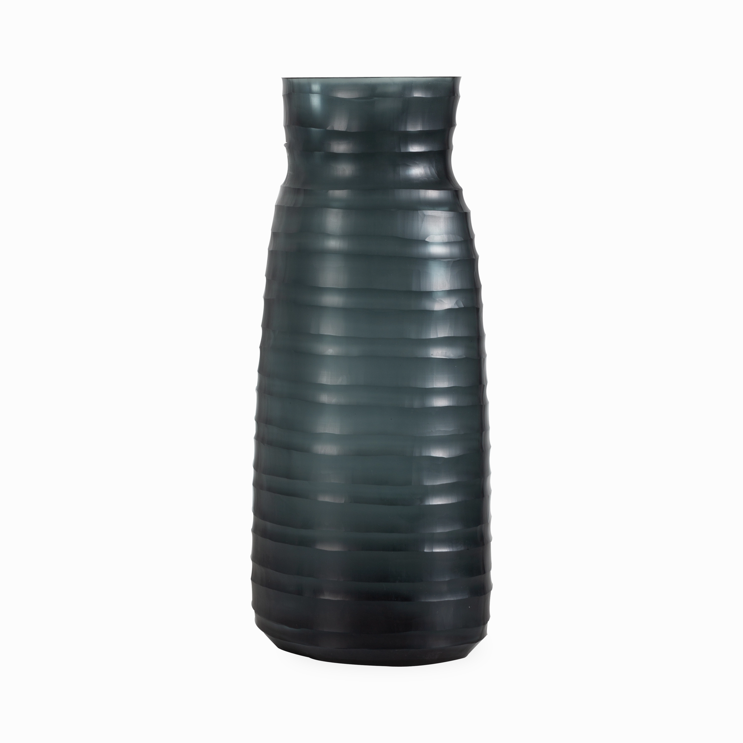 Ridge Glass Vase