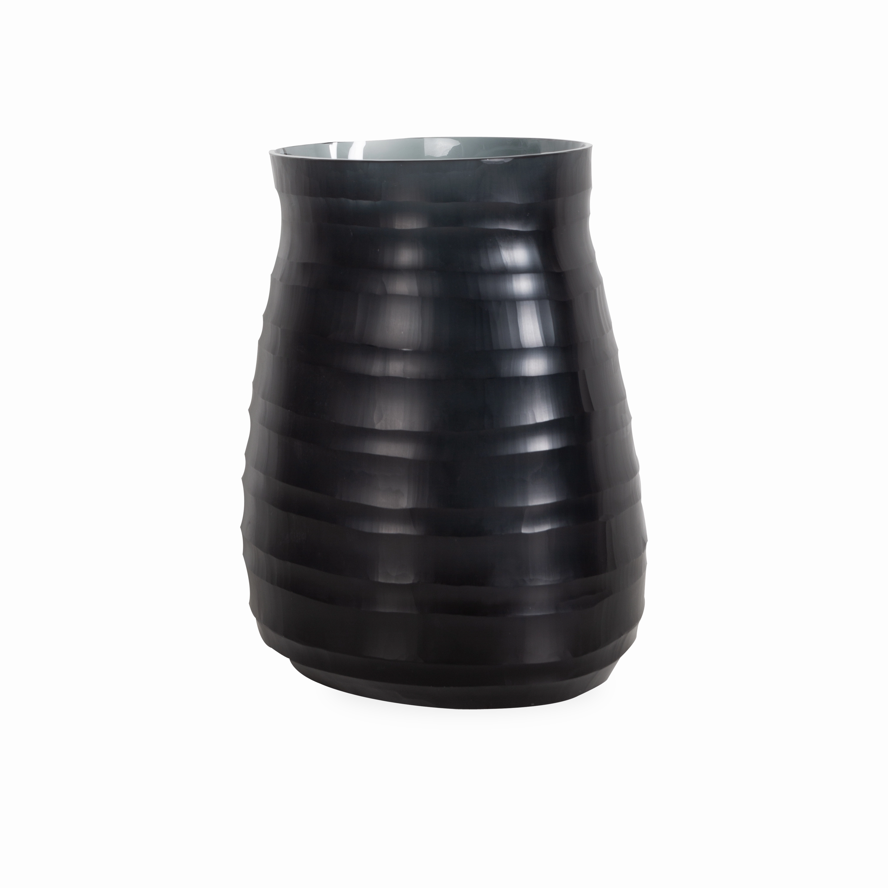 Ridge Glass Vase