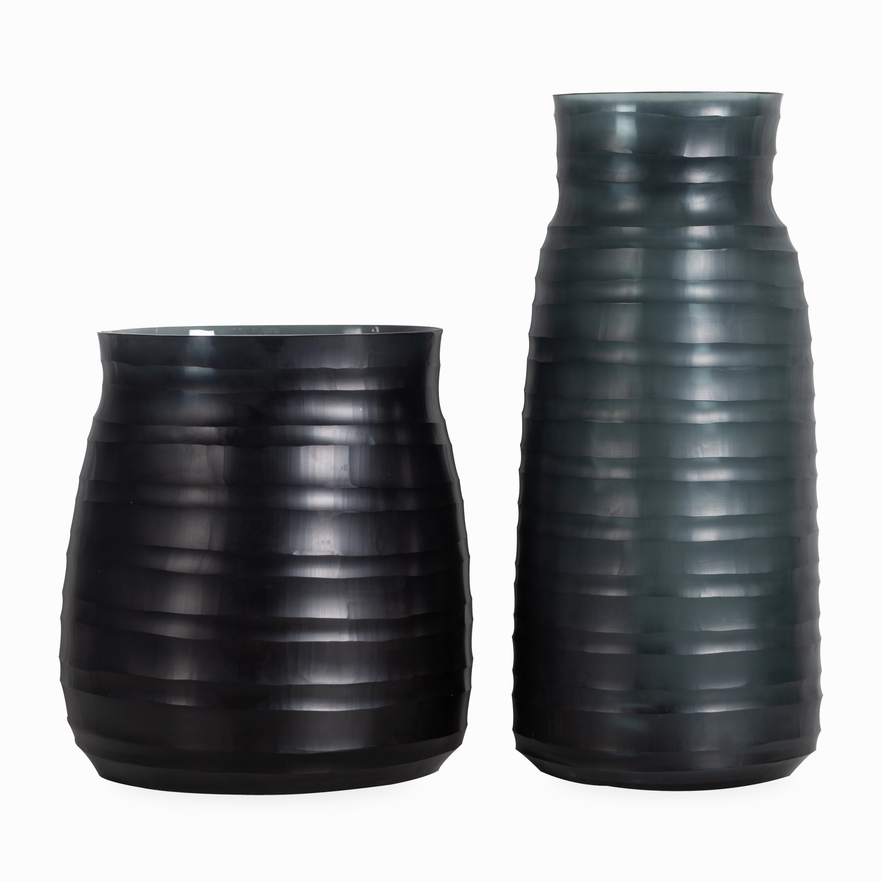 Ridge Glass Vase elegant wall decor