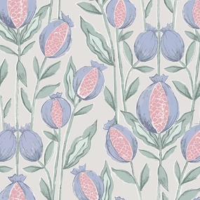 Rithani Printed Cotton Fabric (By The Metre) Mineral Cream elegant table cloth  