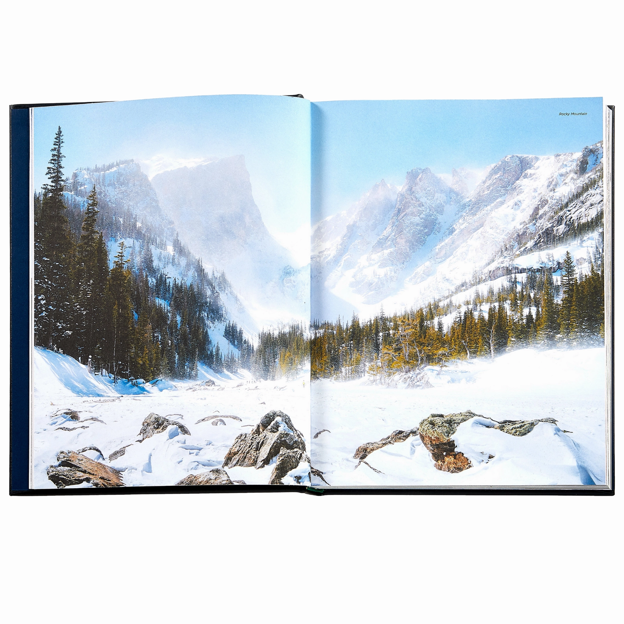 Roaming America Navy Bonded Leather Book- Can Be Personalized