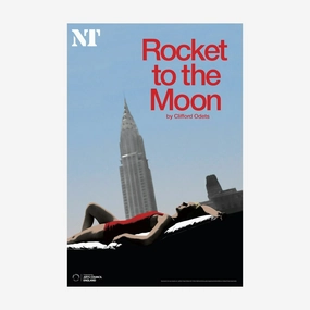 Rocket to the Moon 2011 Print aesthetic poster wallpaper