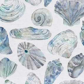 Rockpool Printed Cotton Fabric (By The Metre) Marine elegant table cloth  