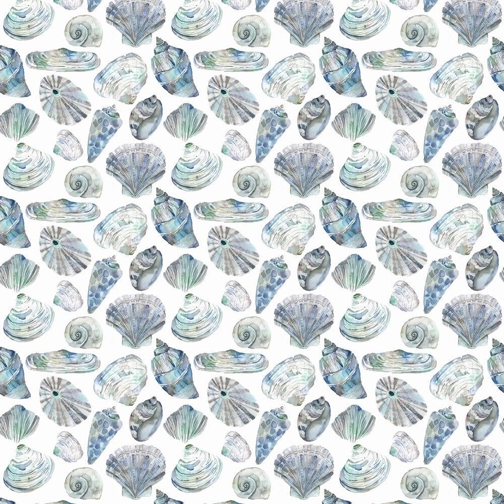 Rockpool Printed Cotton Fabric (By The Metre) Marine