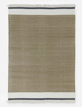 Rory Handwoven Wool-Blend Rug trendy fashion rug