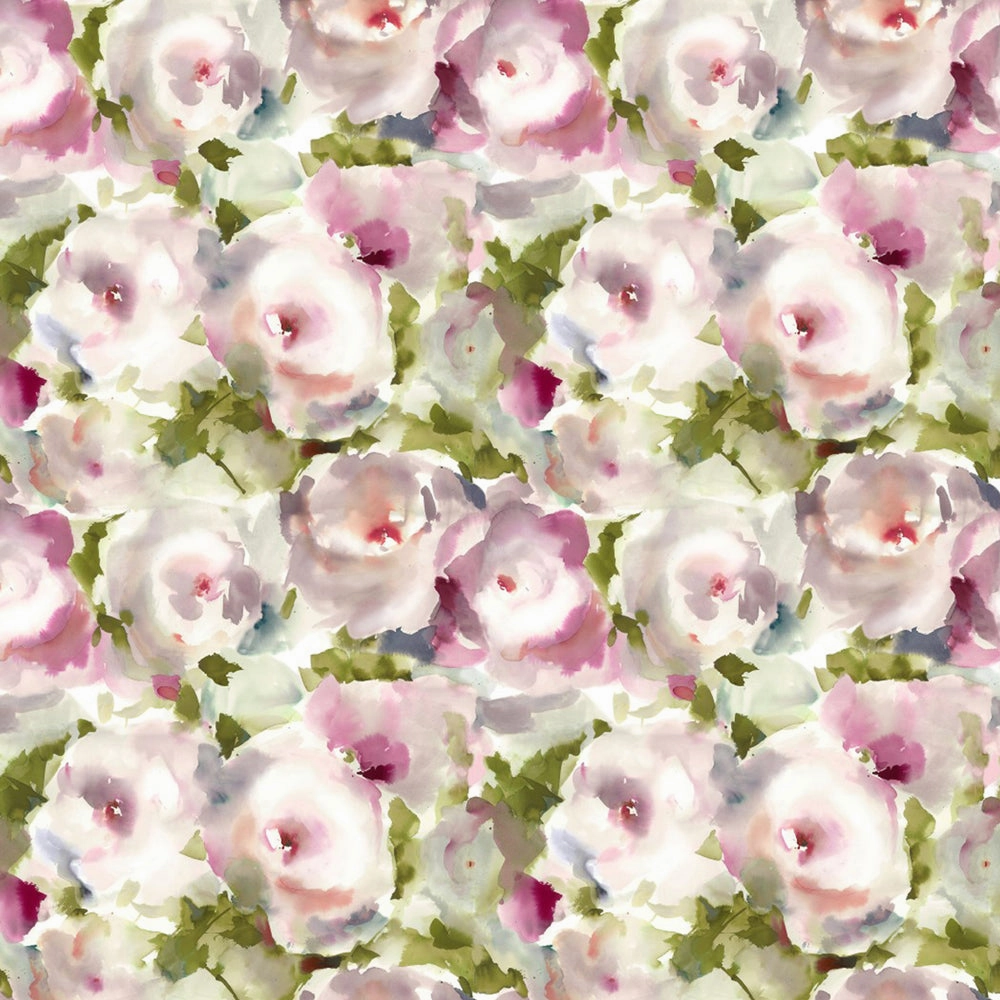 Rosa Printed Cotton Fabric (By The Metre) Spring