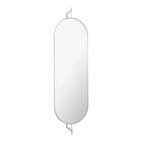 Rotating Oval Mirror modern art object