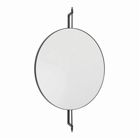 Rotating Round Mirror modern art object