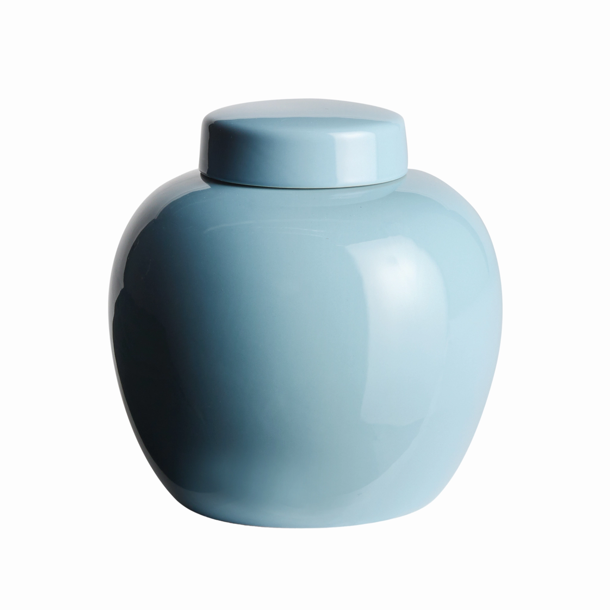 Round Lidded Koa Jar
