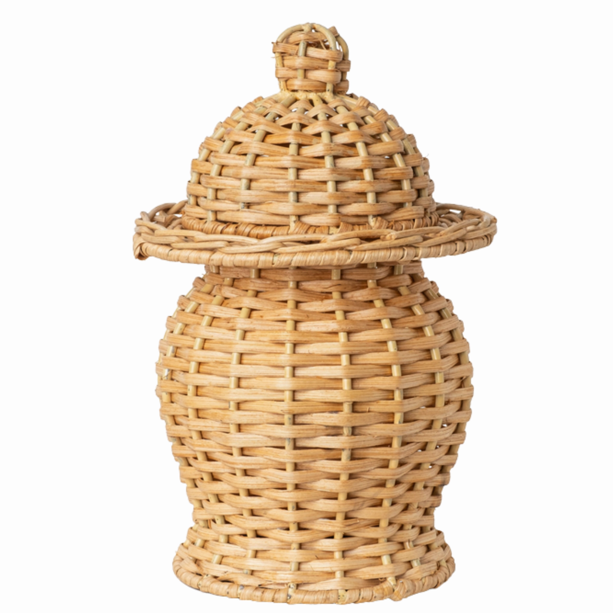 Round Wicker Jar (4 Sizes)