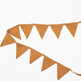 Rust Triangle Bunting dreamcatcher wall hanging