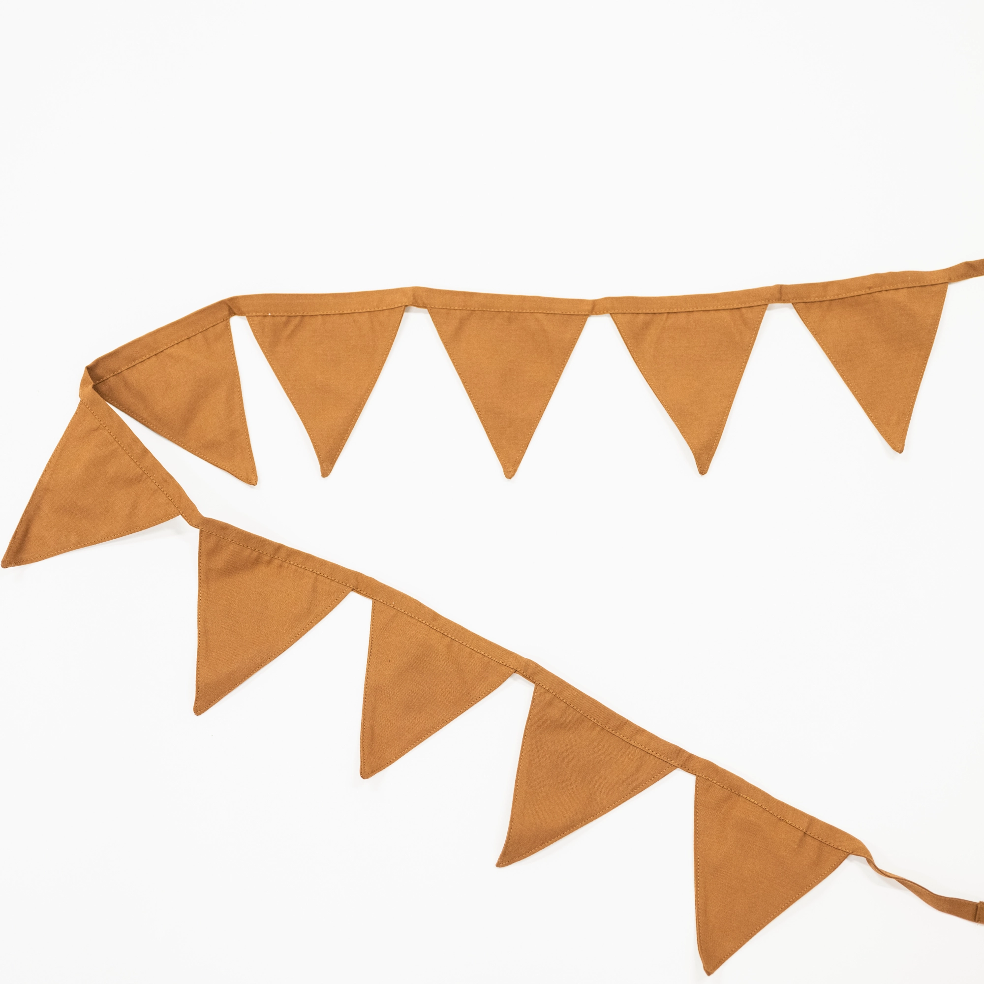 Rust Triangle Bunting dreamcatcher wall hanging