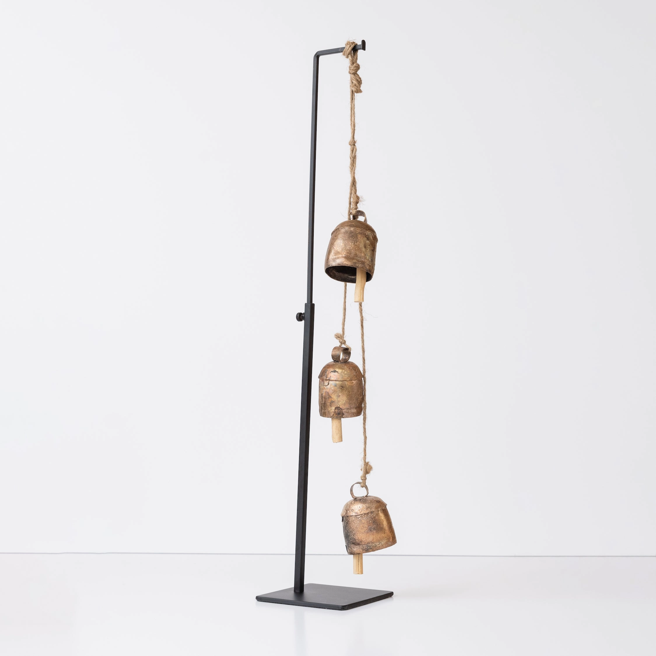 Rustic Copper Bell Wind Chime