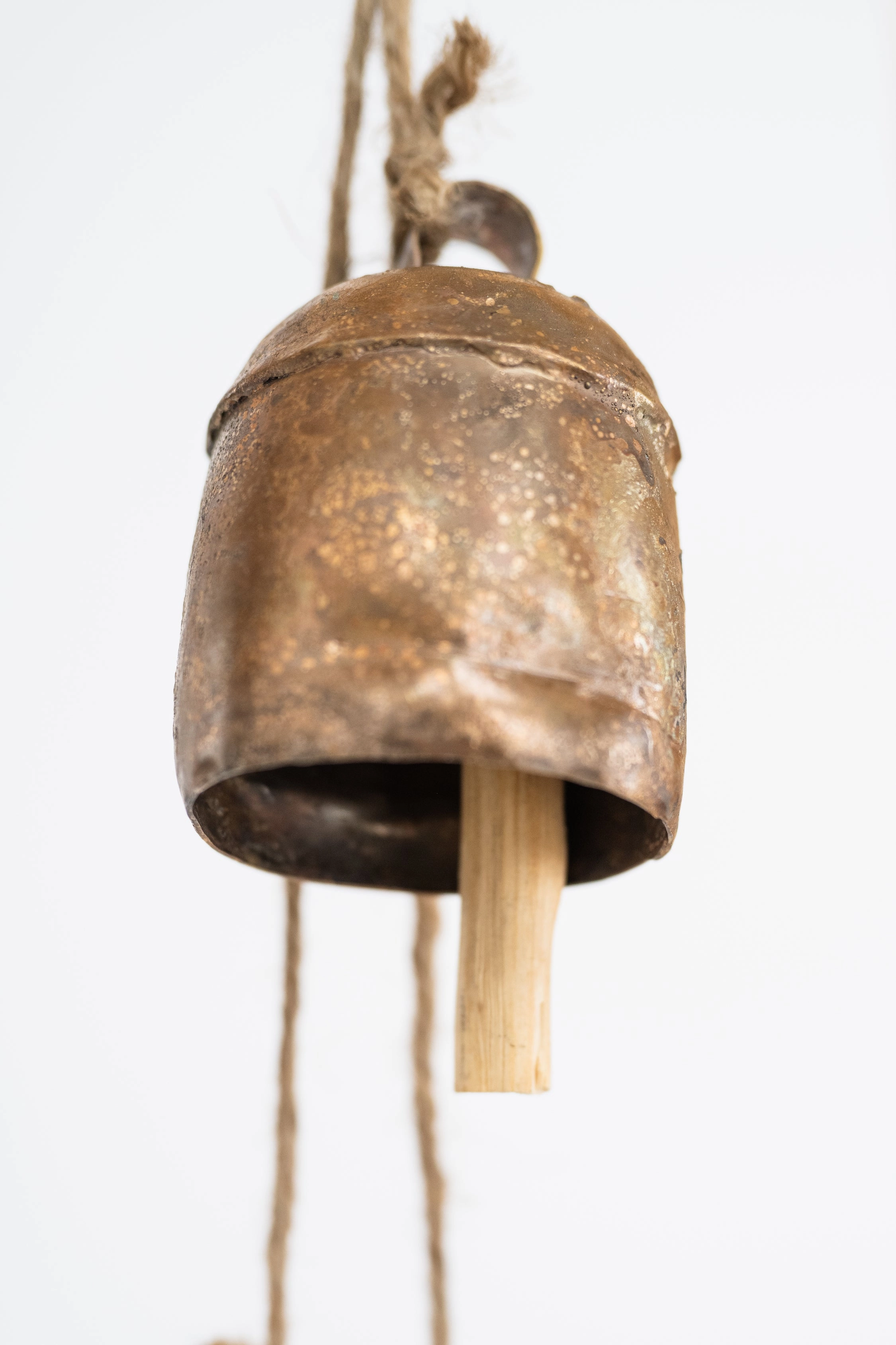 Rustic Copper Bell Wind Chime