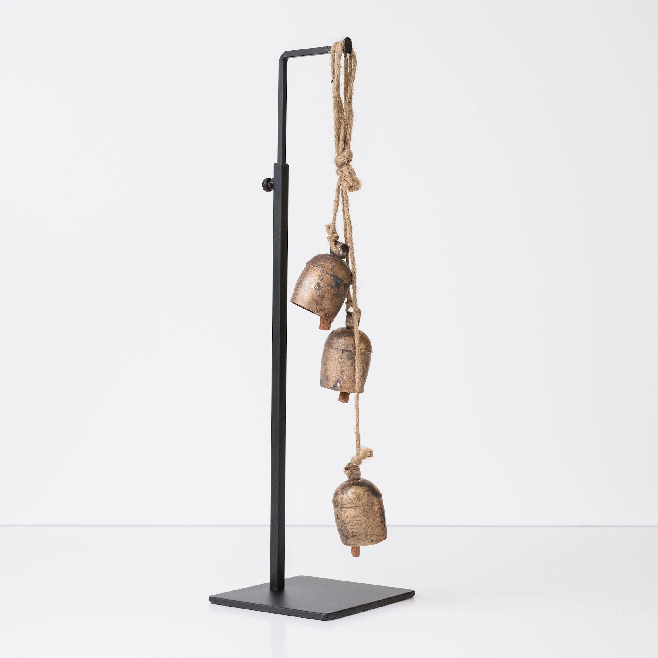 Rustic Copper Bell Wind Chime dreamcatcher wall hanging