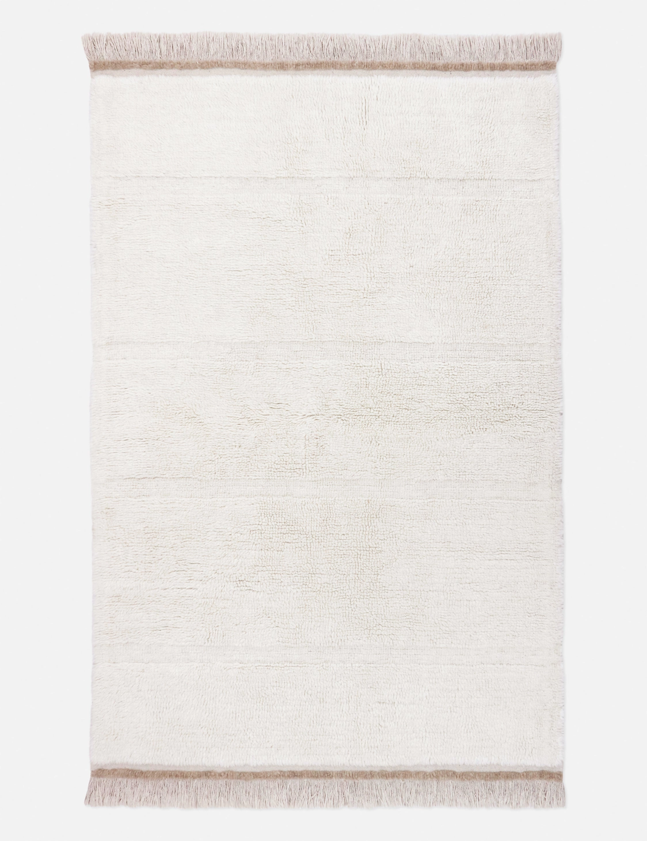 Sadie Washable Hand-Tufted Wool Rug by Lorena Canals trendy fashion rug