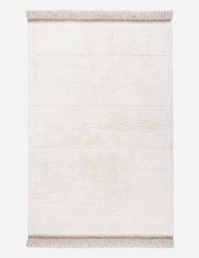 Sadie Washable Hand-Tufted Wool Rug by Lorena Canals trendy fashion rug