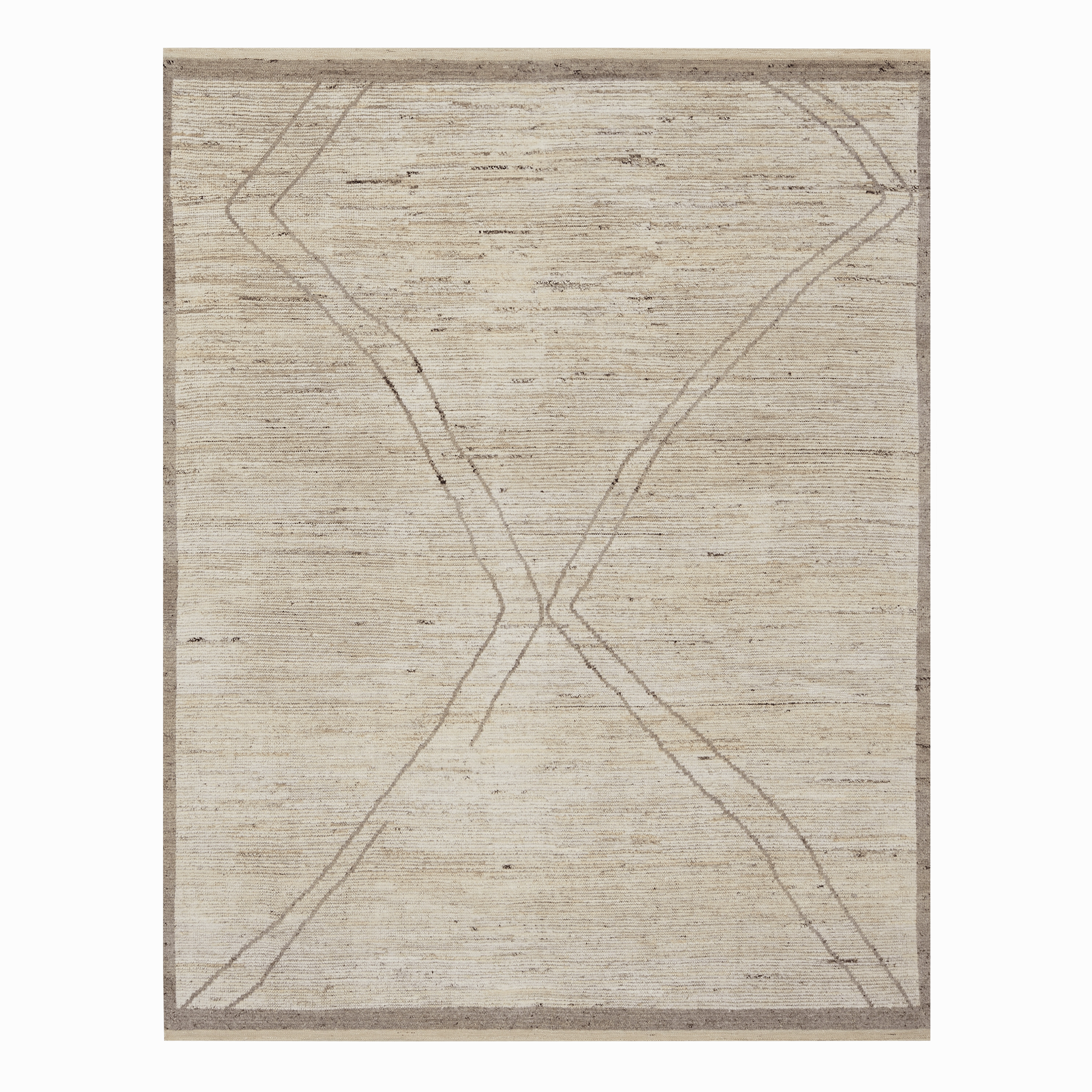 Safaa Grey minimalist everyday rug