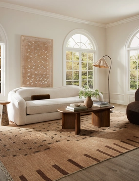 Saffron Hand-Knotted Wool Rug trendy fashion rug