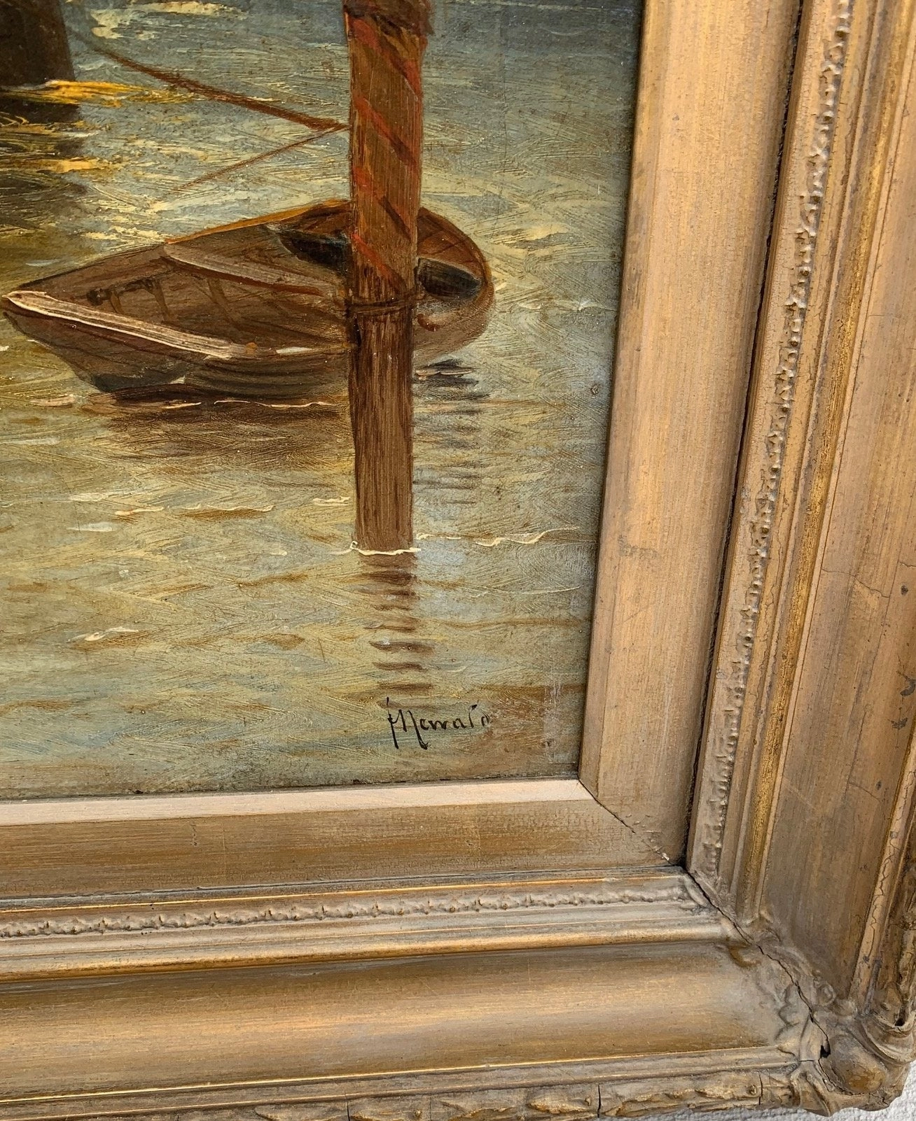 SAIL BOAT PAINTING ON CANVAS