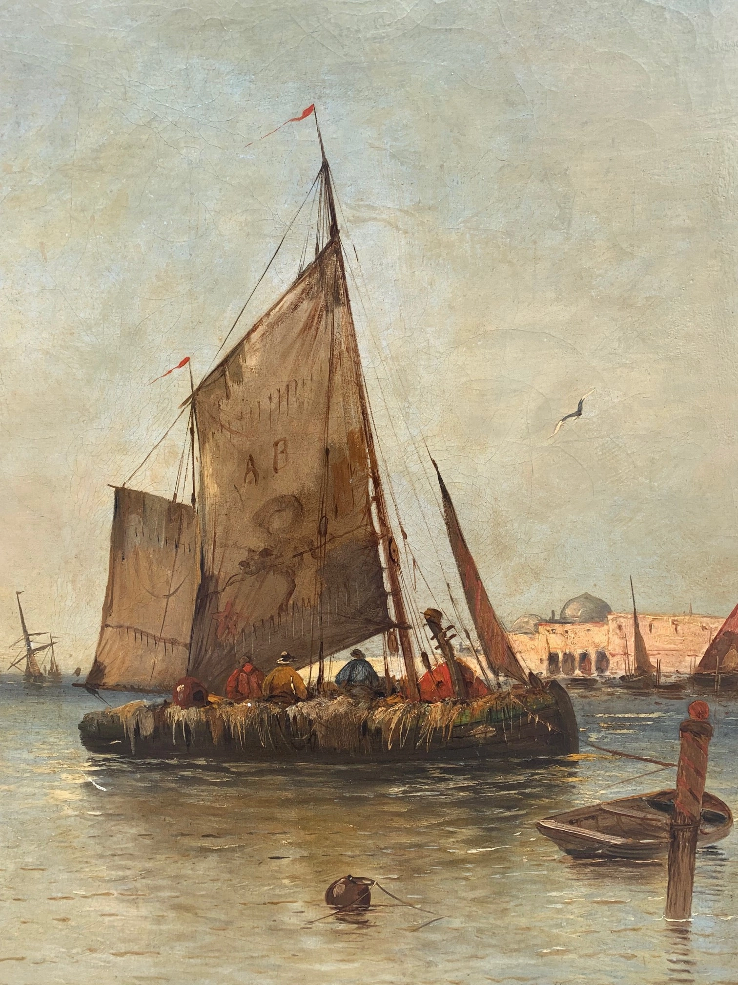 SAIL BOAT PAINTING ON CANVAS