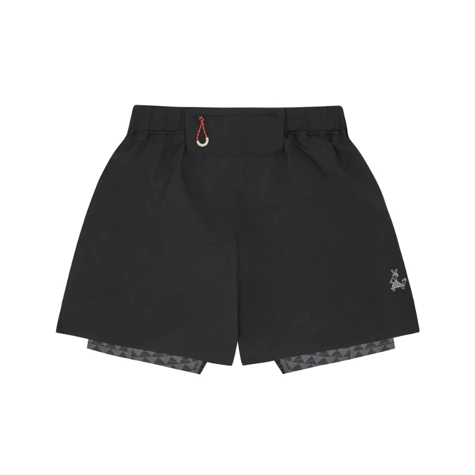 Sealskinz Herren Neatishead Schnelltrocknende Laufshorts mit Unterhose in Schwarz SS25