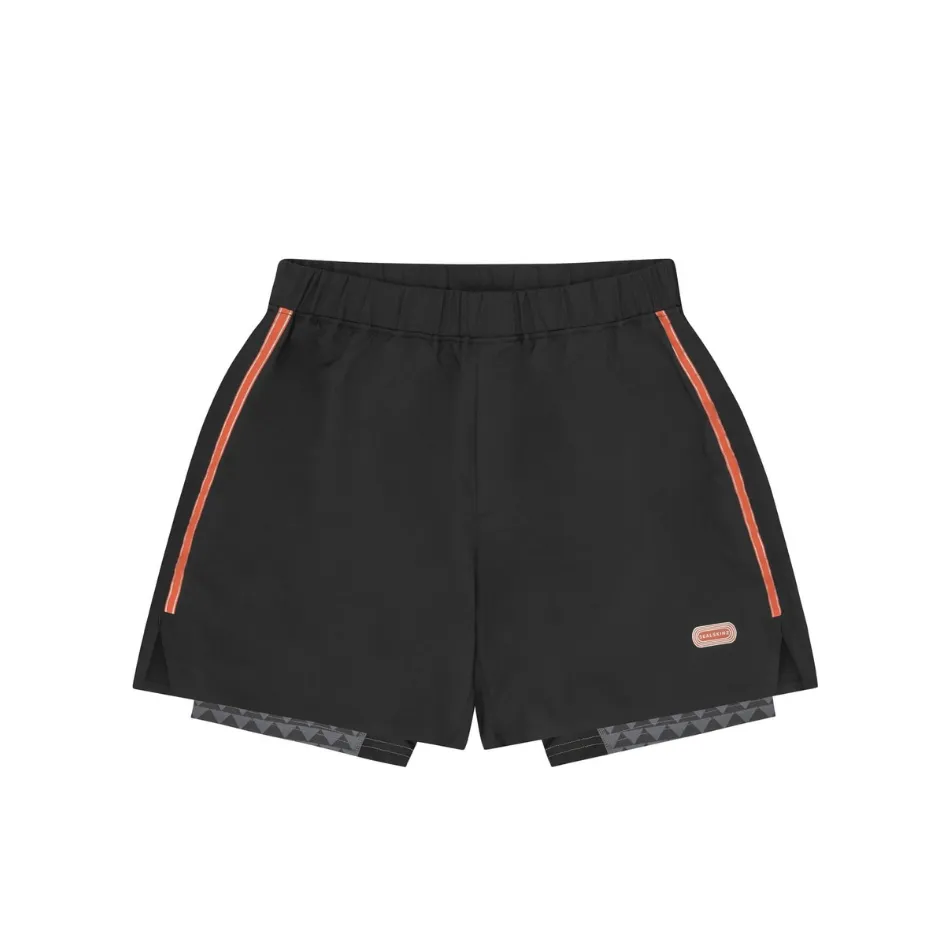 Sealskinz Herren Neatishead Schnelltrocknende Laufshorts mit Unterhose in Schwarz SS25
